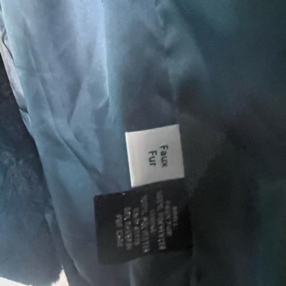 Catherine Malandrines Hunter Green Jacket Faux fur M & XL - Picture 6 of 8